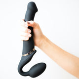 Strap-on-Me Vibrating Strap-On Medium Black