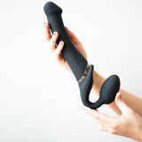 Strap-on-Me Vibrating Strap-On Medium Black