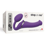 Strap-on-Me Vibrating Strap-On Medium Purple