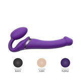 Strap-on-Me Vibrating Strap-On Medium Purple