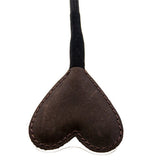 BOUND Nubuck Leather Heart-Shaped Crop