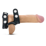 Silicone Adjustable Double Cock and Ball Strap