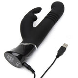 Fifty Shades of Grey Greedy Girl Rechargeable Thrusting G-Spot Rabbit Vibrator