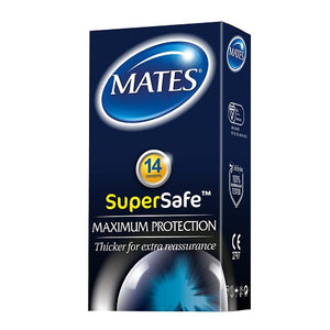 Mates Super Safe Condoms 14 Pack