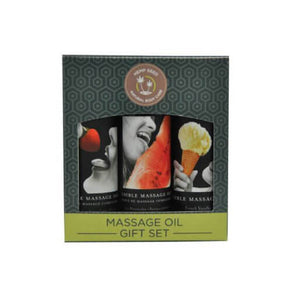 Earthly Body Edible Massage Oil Gift Set Box